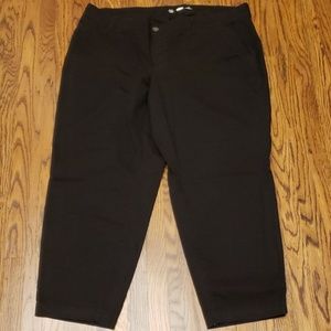 Old Navy black khakis